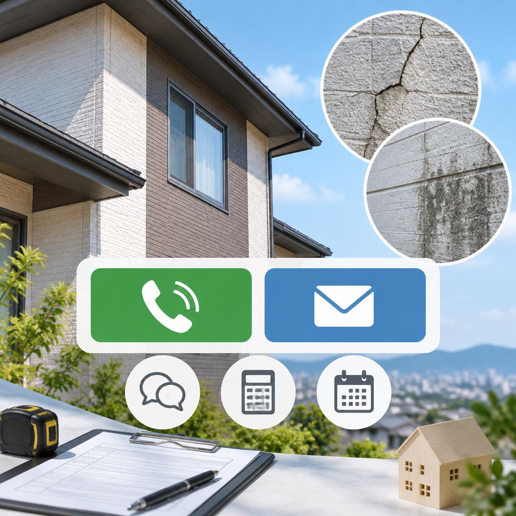 まずは無料の現地調査から。住まいに合う一歩を相談しませんか？