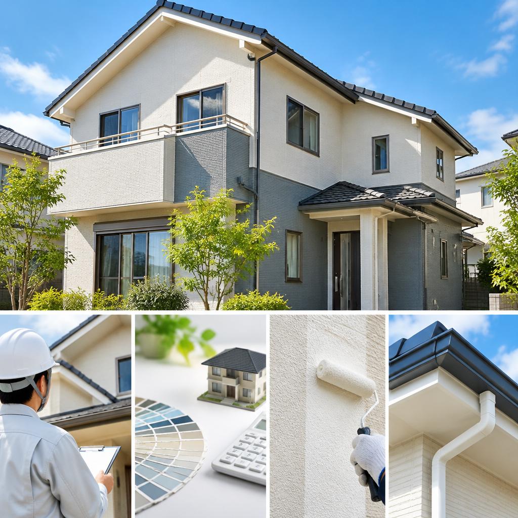 戸建ての塗装見積もり、迷わず効率よく。住まいに合った提案を、現地調査からアフターケアまで。