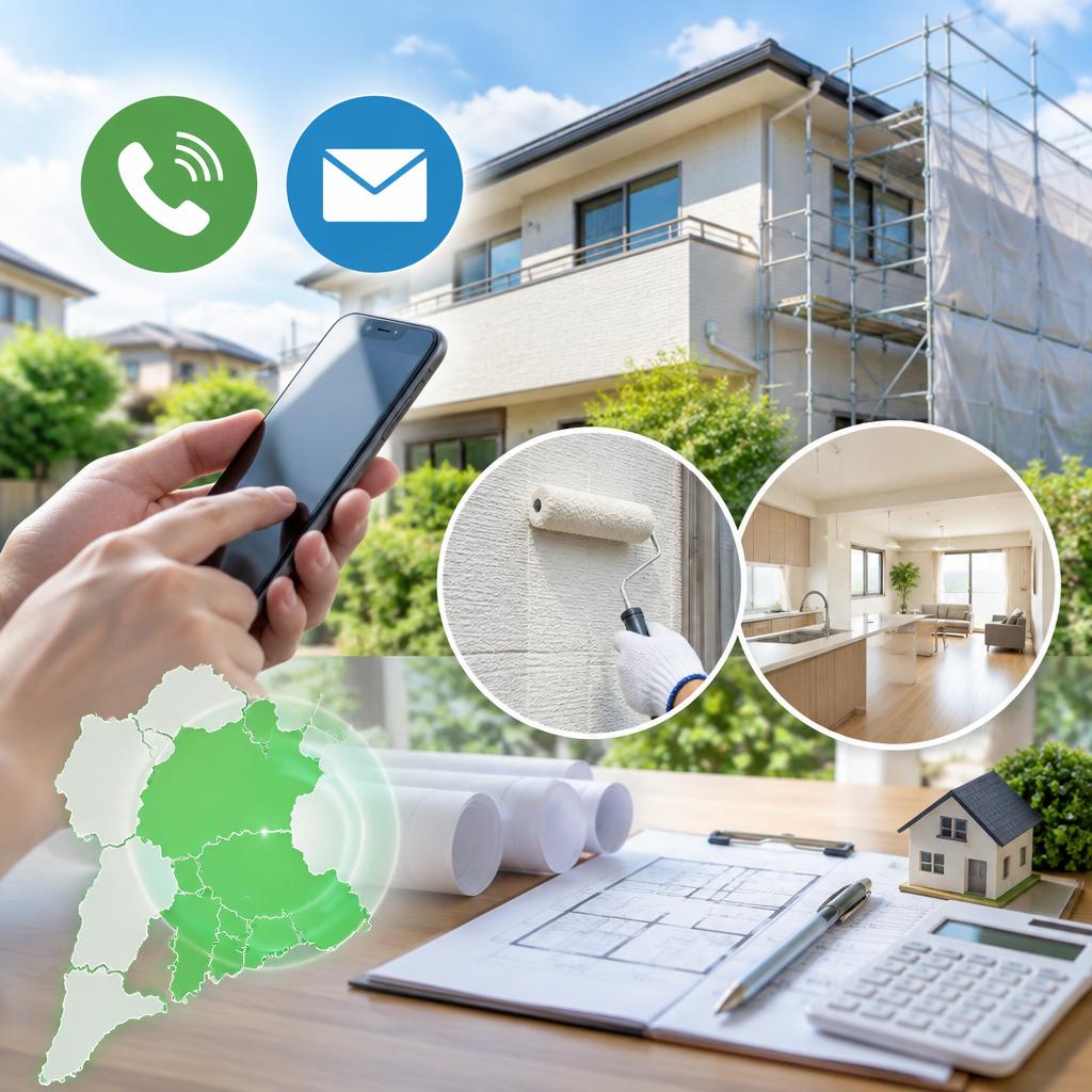 まずは住まいの状態を知るところから。無料相談・現地調査はこちら