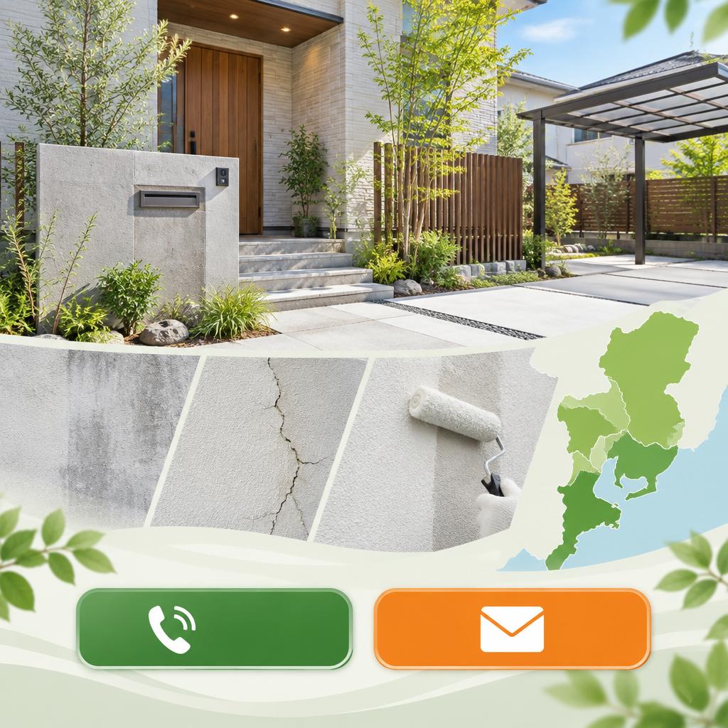 理想の外構づくり、まずは無料見積もりから