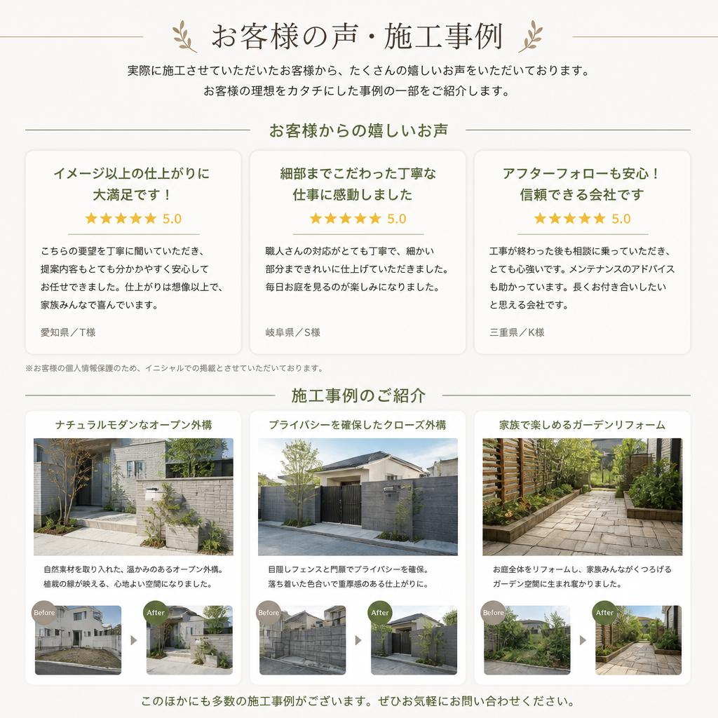 お客様の声