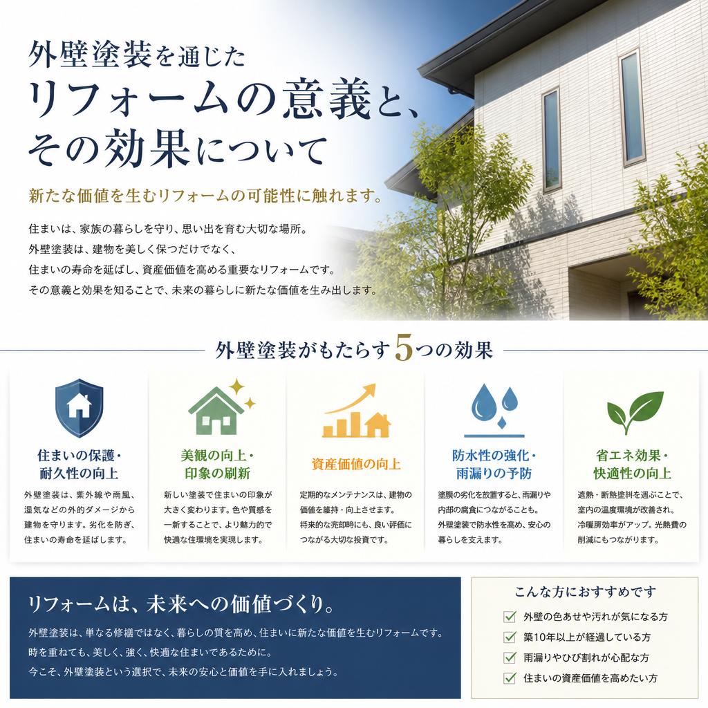 リフォームでよみがえる住まい