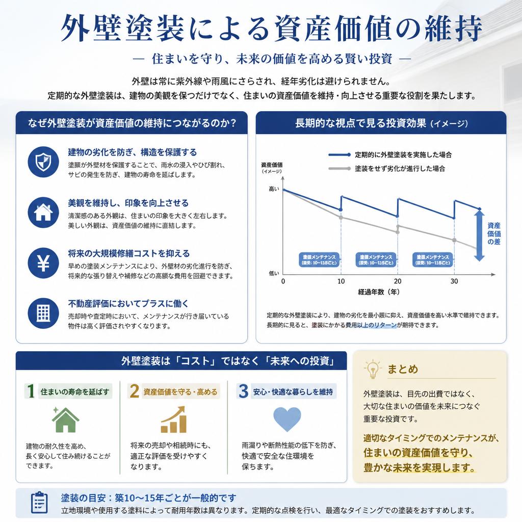 資産価値の維持
