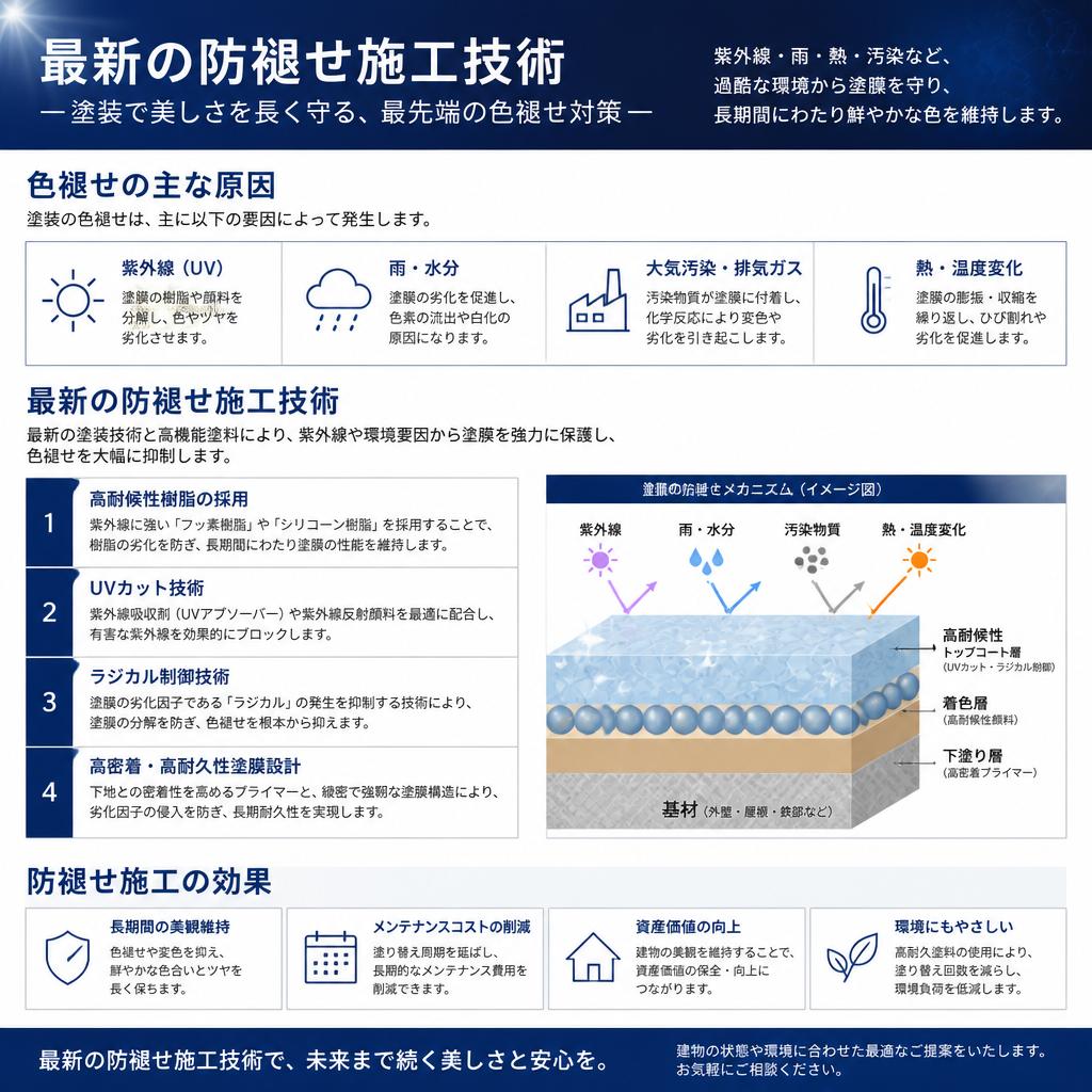 2. 色褪せ防止技術の紹介