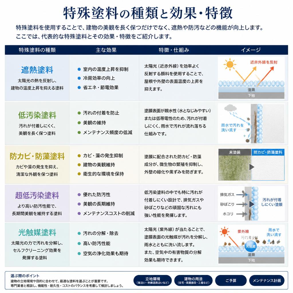 特殊塗料の魅力