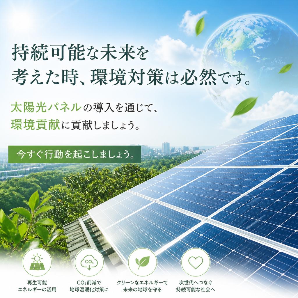 環境対策の新常識、今すぐ始めよう！