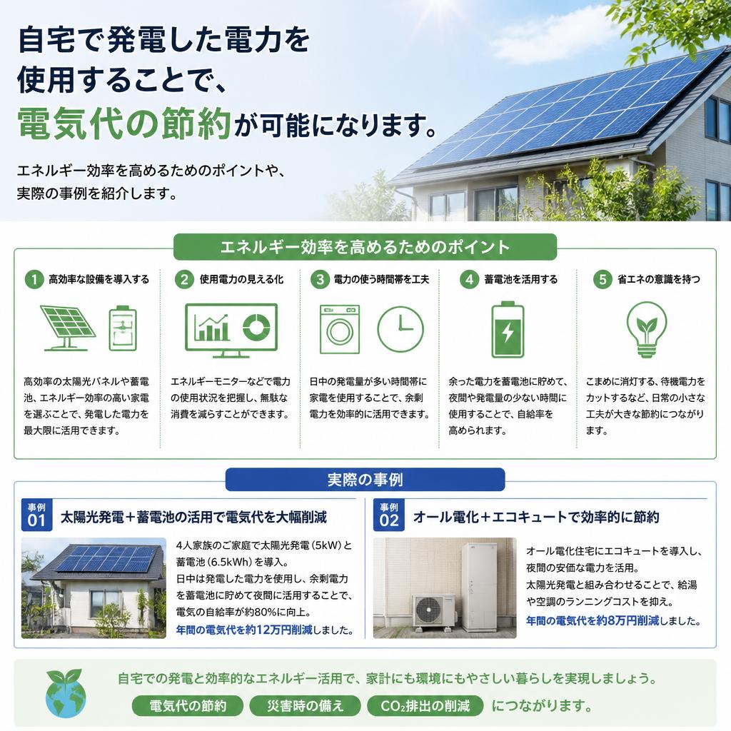 エネルギー効率の向上