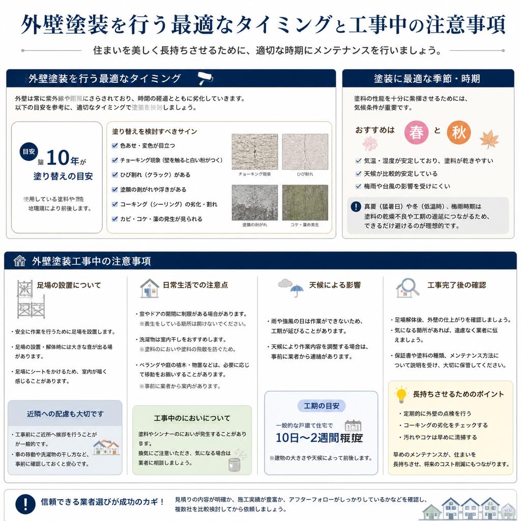 5. 施行時のタイミングと注意点