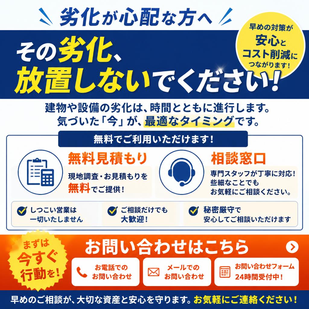 今すぐお問い合わせを！