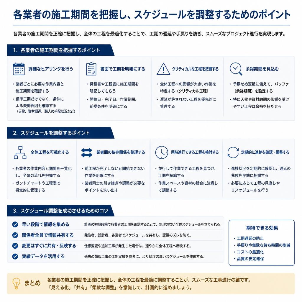 4. 施工期間の明確化