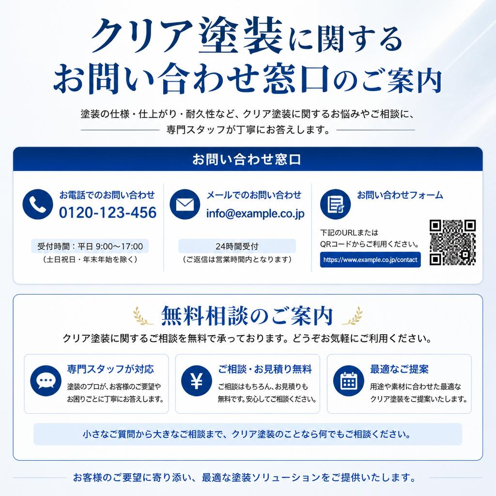 7. お問い合わせ・無料相談のご案内