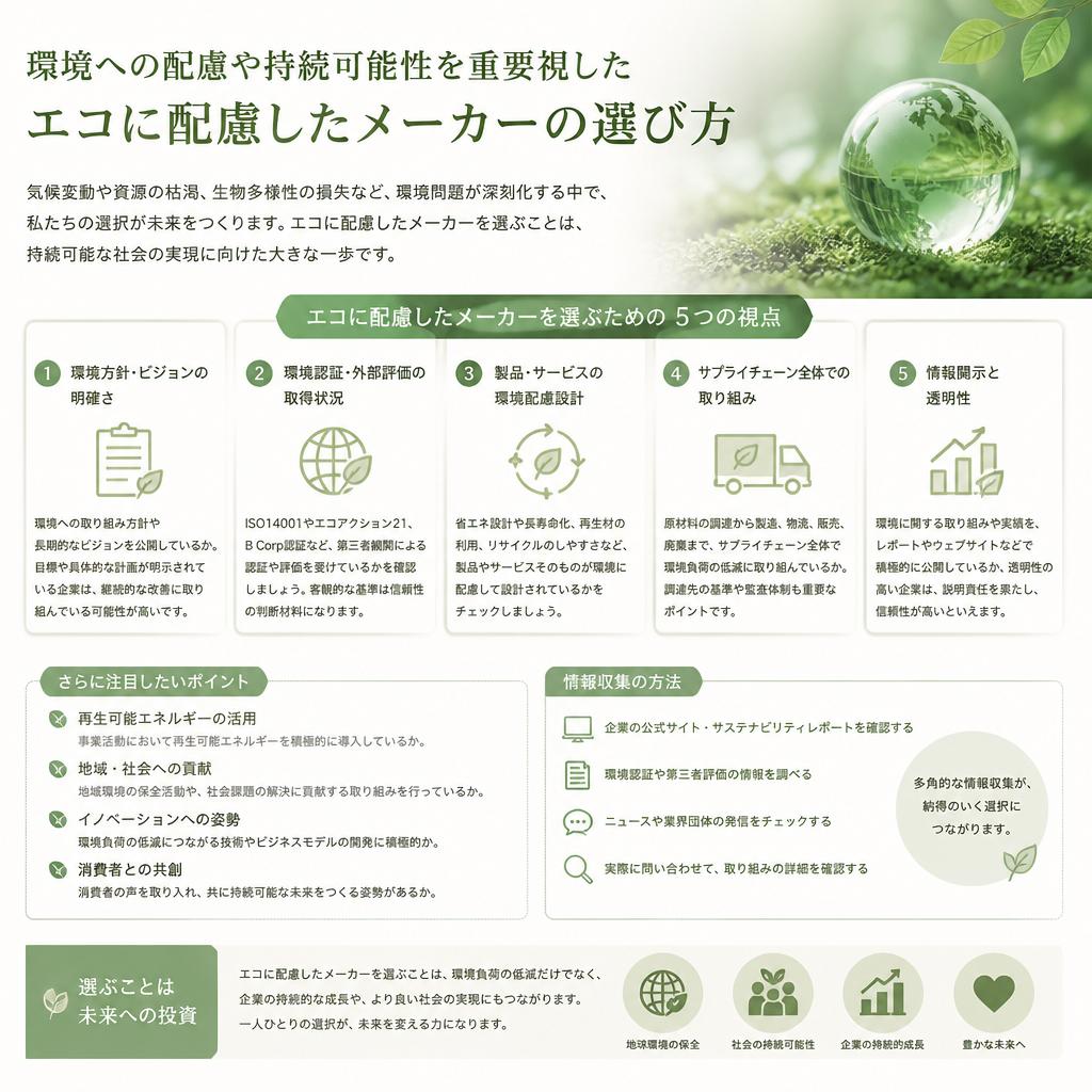 5. エコで持続可能なパネルの選び方