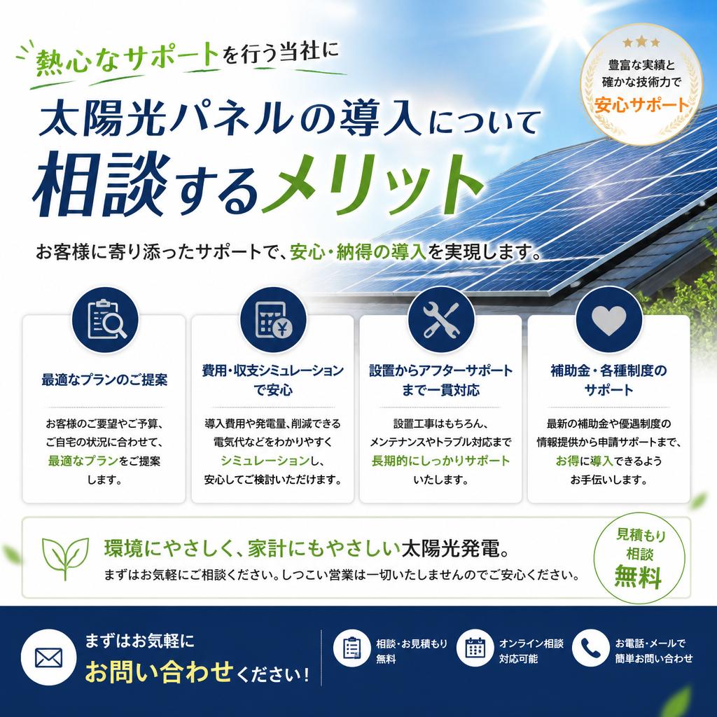 7. 導入相談・見積もりは無料！