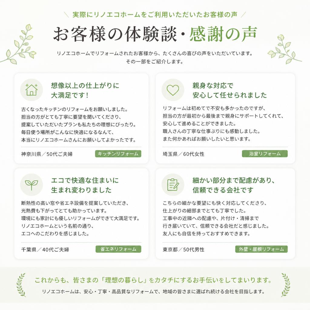 5. お客様の声