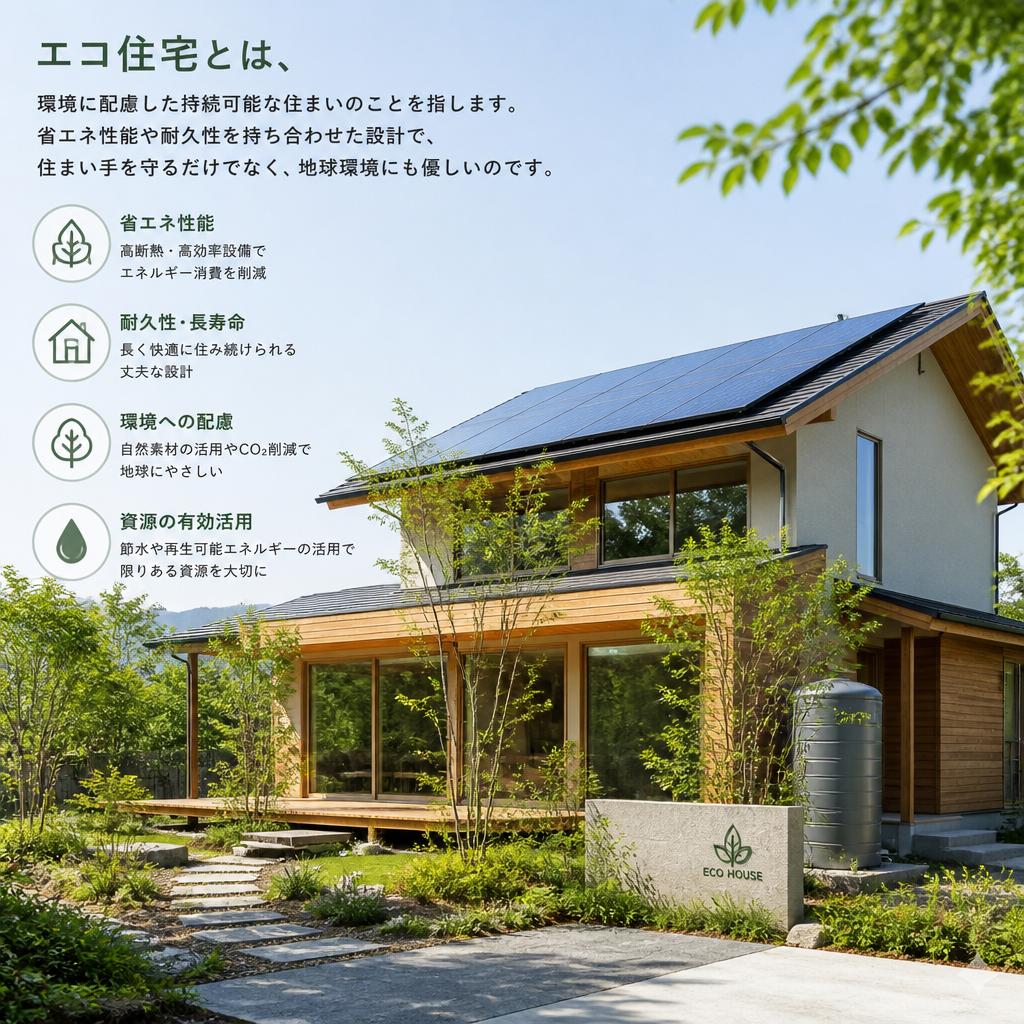 持続可能な住宅とは？｜エコ住宅の基本