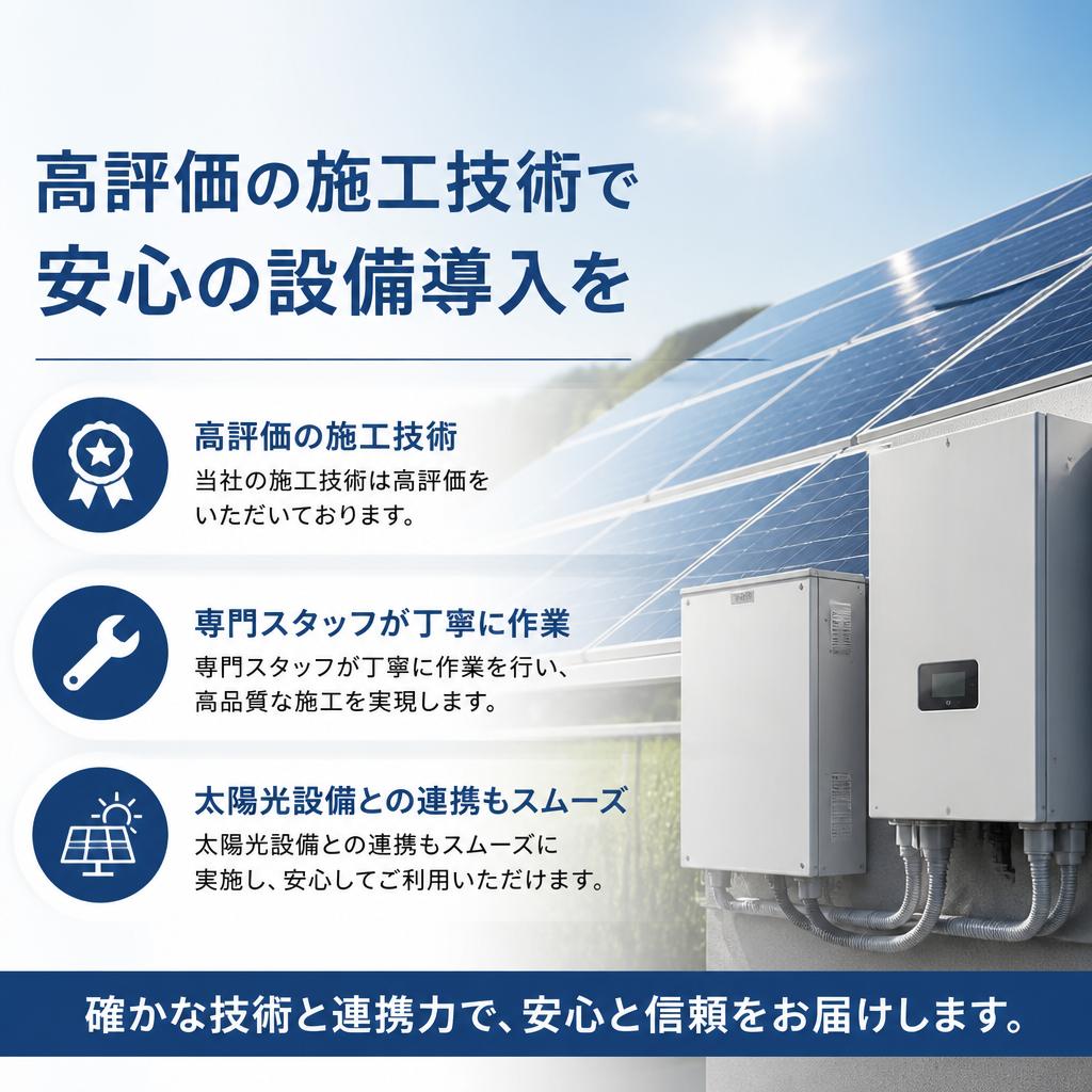 リノエコホームが誇る施工技術｜高品質な現場