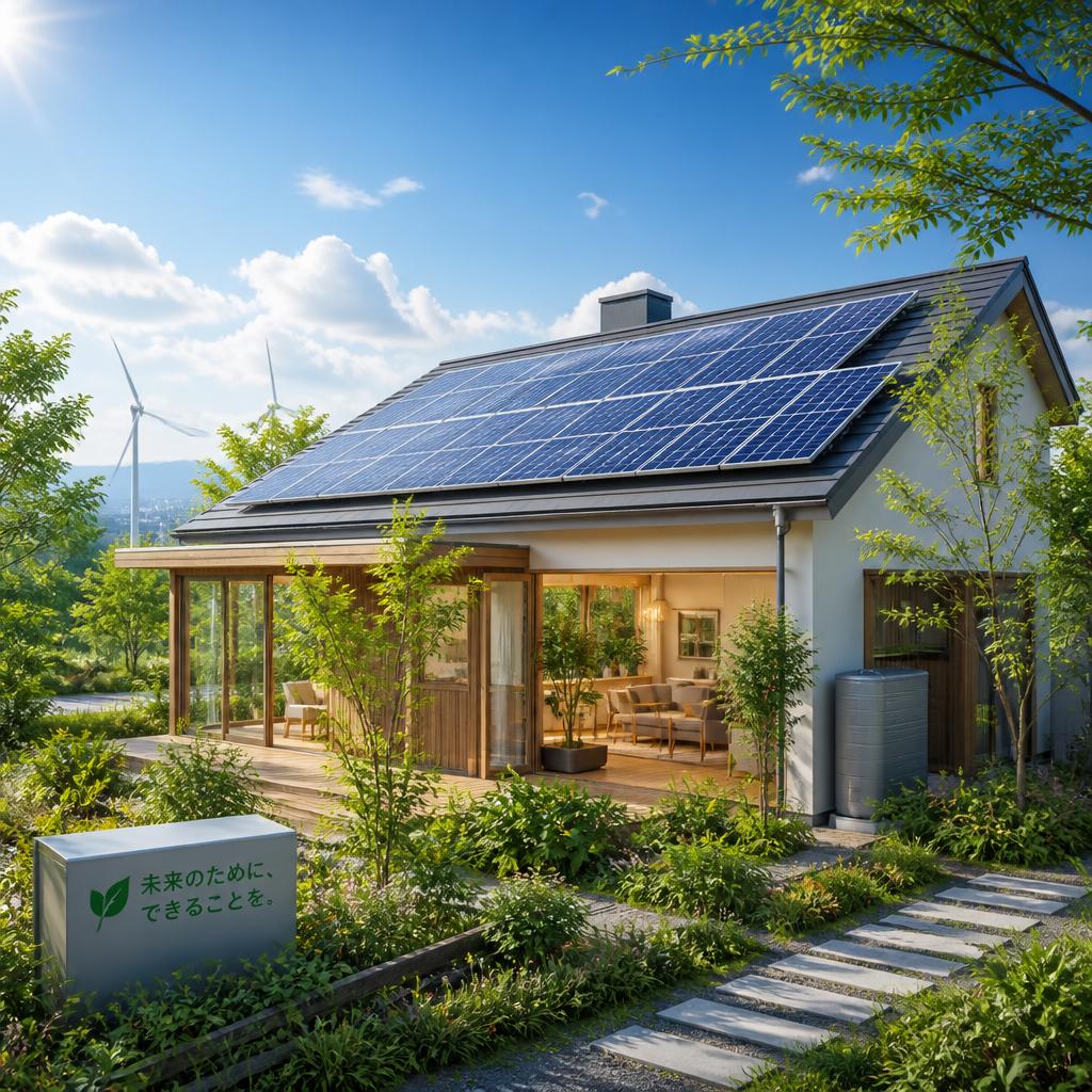 持続可能な未来を築く太陽光エコホーム