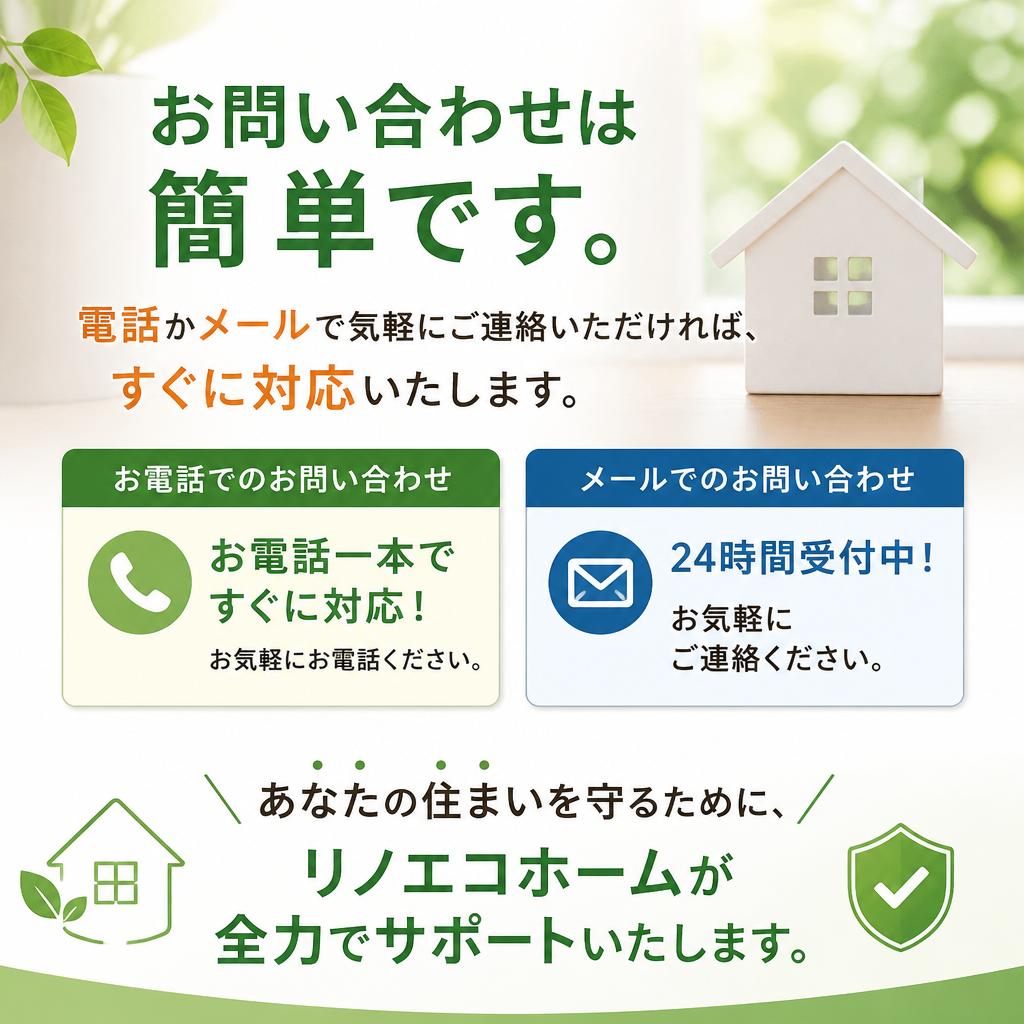 今すぐお問い合わせを！