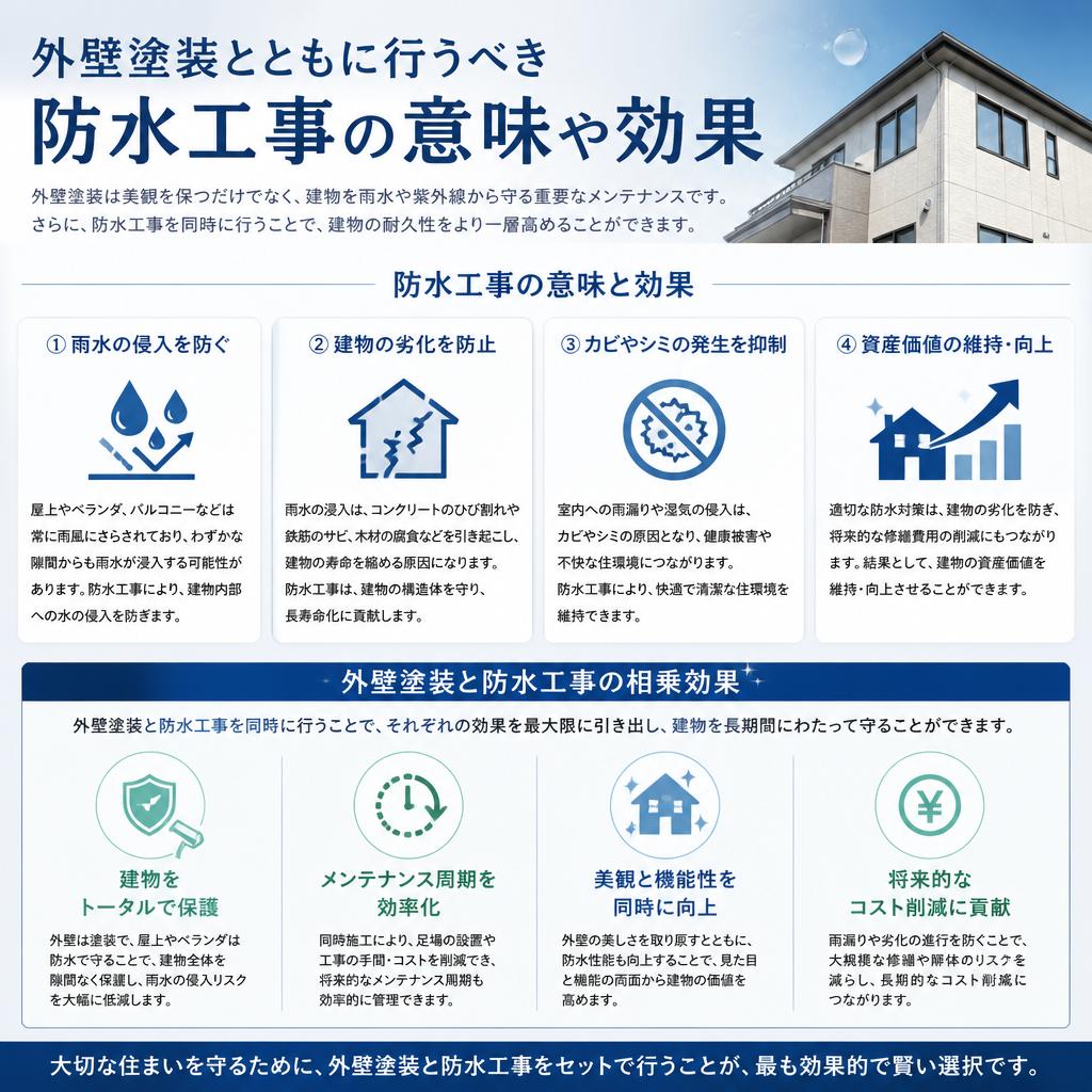 5. 防水工事の重要性