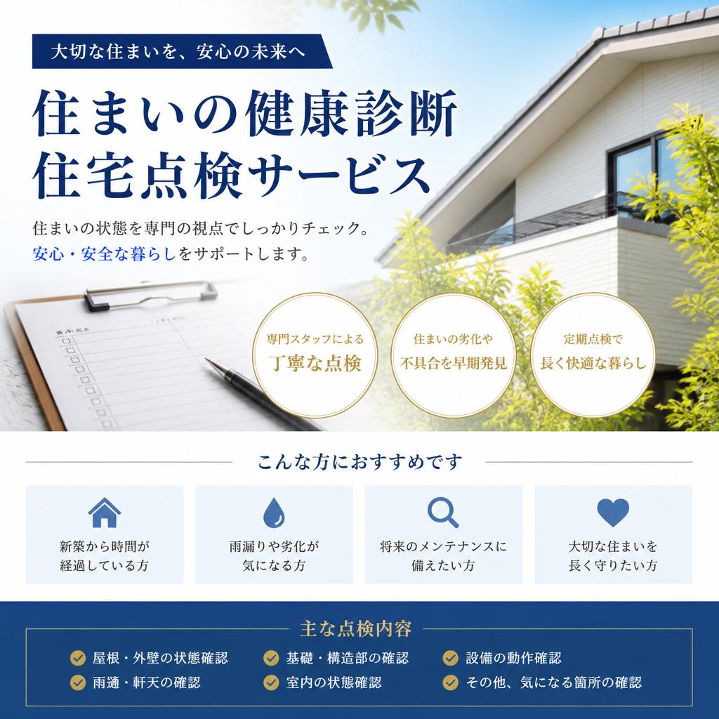 定期点検のすすめ