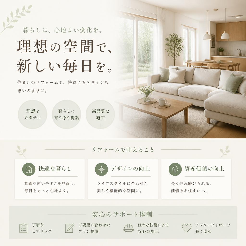 お問い合わせフォームへ誘導する一言