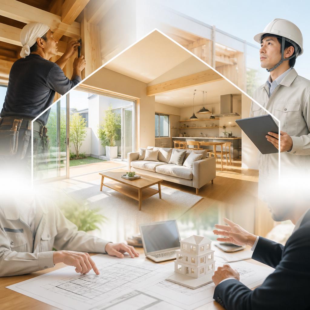 職人・施工管理・営業が一体となり、理想の住まいを実現するリノエコホーム