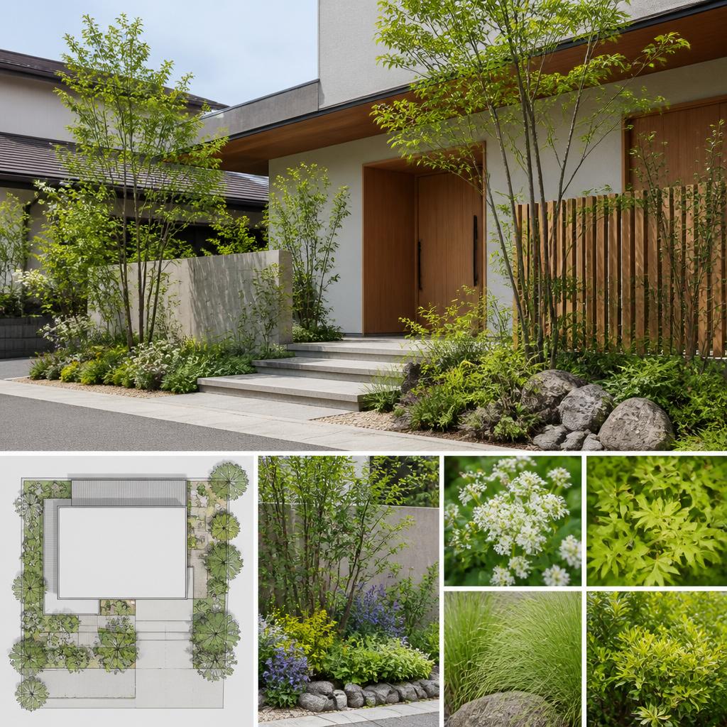 4. 植栽で自然を取り入れる