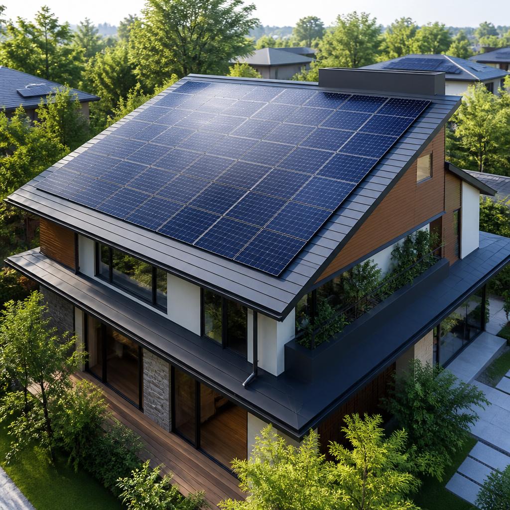 屋根カバー工法で太陽光発電を最大化する新しい住まいの形